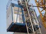 Single Cage Construction Lifting Equipment without VFD , Platform Hoist