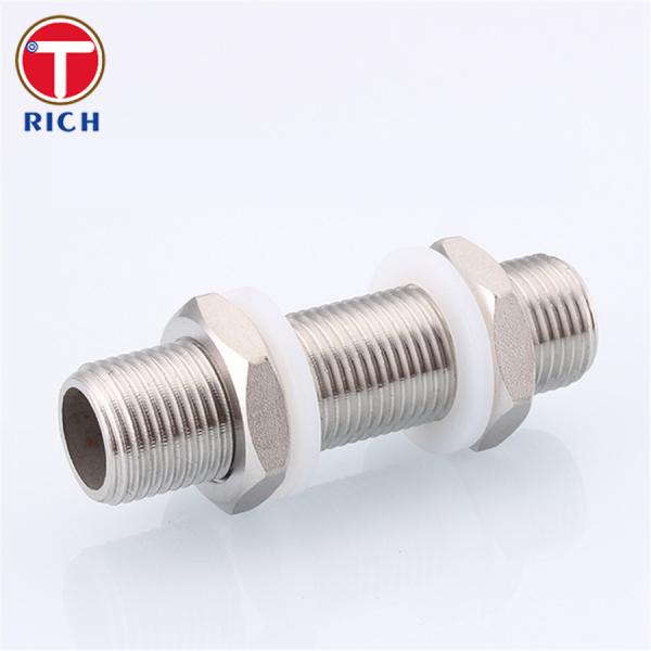 304 Stainless Steel Through Outer Wire Hollow Fully Threaded Pipe Through Plate