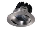8W/10W IP54 5 Years Warranty 38° Rotatable LED Spot Down Light Silver Color