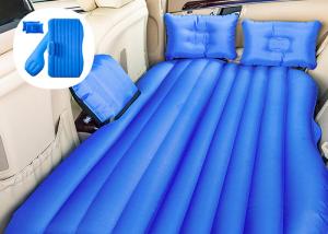 Wholesale Blue Inflatable Air Bed Pregnancy Mattress , Inflatable Car Bed For Back Seat from china suppliers