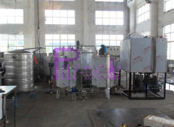Quality Electric Carbonated Drink Production Line Beer Beverage Making Machine for sale