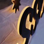 Acrylic Character 3D Three-Dimensional Signage Company Logo Background Wall