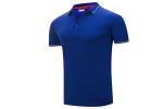 Casual Style Navy Blue Color Polo T Shirt Slim Fit