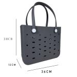 Practical Personalized Promotion Gifts Fashionable Silicone Rubber Beach Bag