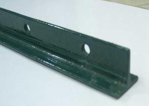 Wholesale l8' painted colors 18 Holes Steel Fence T Post from china suppliers