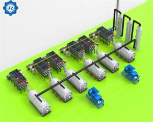 Wholesale Industrial Continuous Scrap Tyre Rubber Power Recycling To Fuel Oil Machine from china suppliers