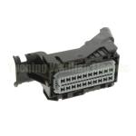 34566-0803 80 Pin Automotive ECU Connector Socket Black Color