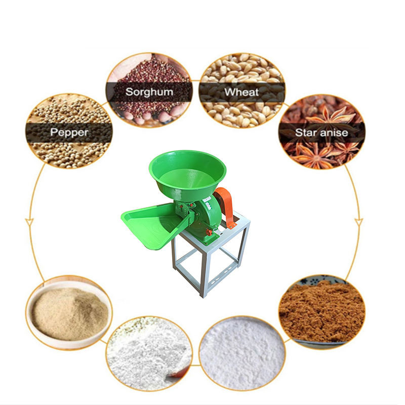 200-500kg/H Grain Processing Machine Mini Corn Milling Machine Power Saving