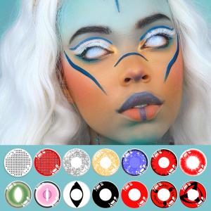Wholesale Magic Color Prescription Cosplay Contact Lens Uniqso Makima 14.5mm from china suppliers