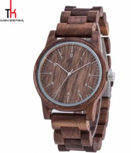 Wholesale Unisex Timekeepr Wooden Wrist Watch , Red Sandalwood Watch Miyota Movement from china suppliers