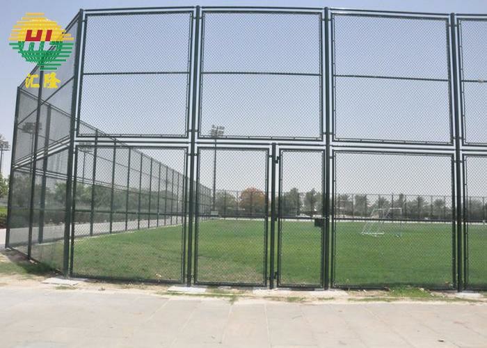 1-3/4"x 9ga x 10ft tall Mesh Sports Court Chain Link Fence System