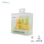 5pcs Makeup Beauty Sponge Cute Fruit Mango Shaped Beauty Blender Sponge