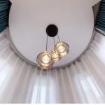 Curved Diameter 22mm Length 5m Automatic Curtain Rail For Home