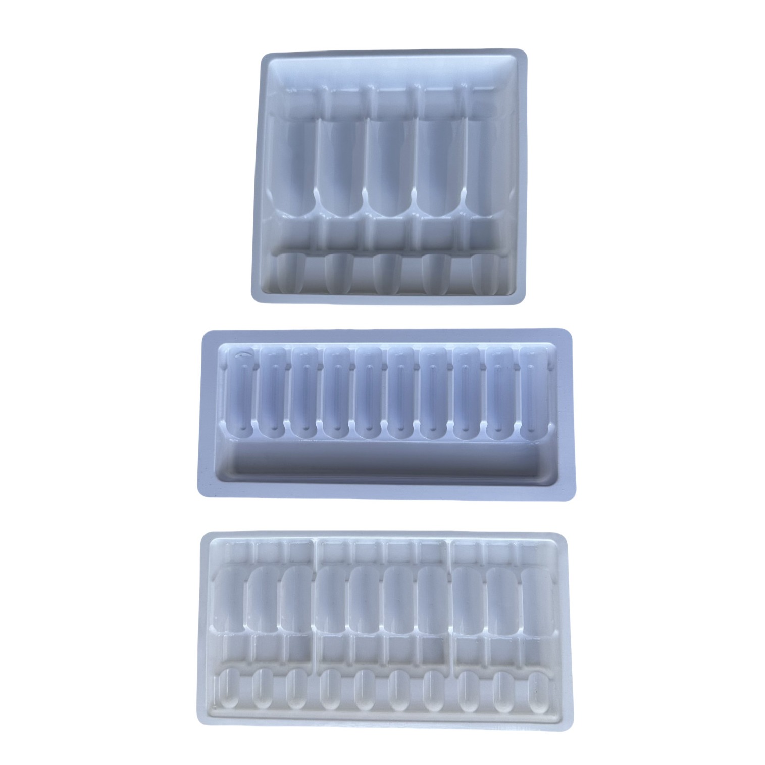 PET packaging tray customization medicine water injection ampoule tray customization
