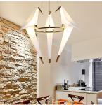 Energy Saving PaperCrane Bird Modern Wall Lamp For Living Room