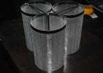 Aviation / Nuclear Industry Stainless Steel Mesh Filter Cartridge Durable With