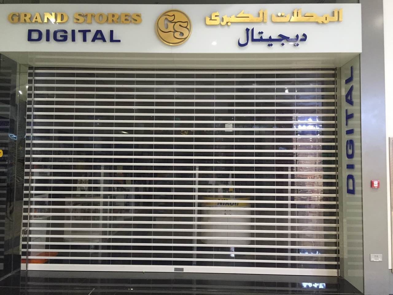 Security See Through Roll Up Doors Transparent Rolling Door Polycarbonate