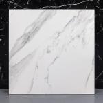 60x60 Carrara White Vitrified Glazed Ceramic Tile For Floor