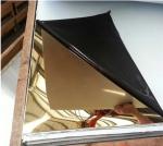 304 8k mirror Bronze color stainless steel sheet