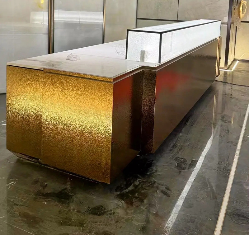 Custom Designs DIY Textured Hammered Metal Sheet Handcrafted Hammered Stainless Steel Sheet