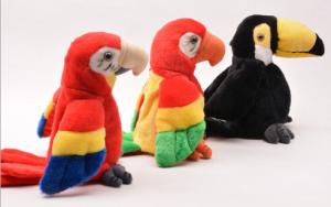Wholesale Educational Interactive Talking Plush Toys Musical Parrot For Festival from china suppliers