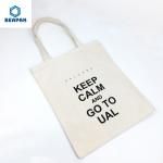 Customized Logo Cotton Jute Reusable Canvas Shopping Bags