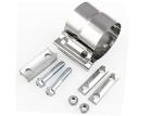 2.0" Lap Joint Preformed 304 Stainless Exhaust Clamps