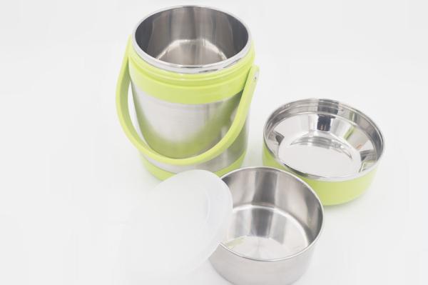 2L Home available vacuum device food storage container heat preservation tiffin