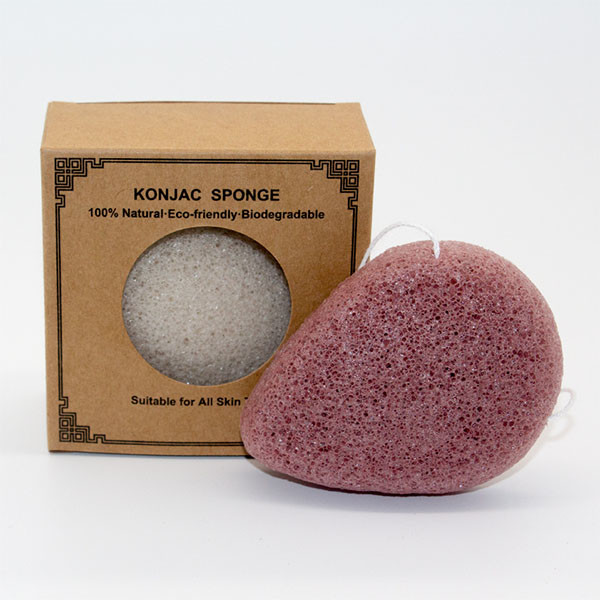 Natural Baby Organic Heart Facial Bath Pure Natural Konjac Sponge Washable