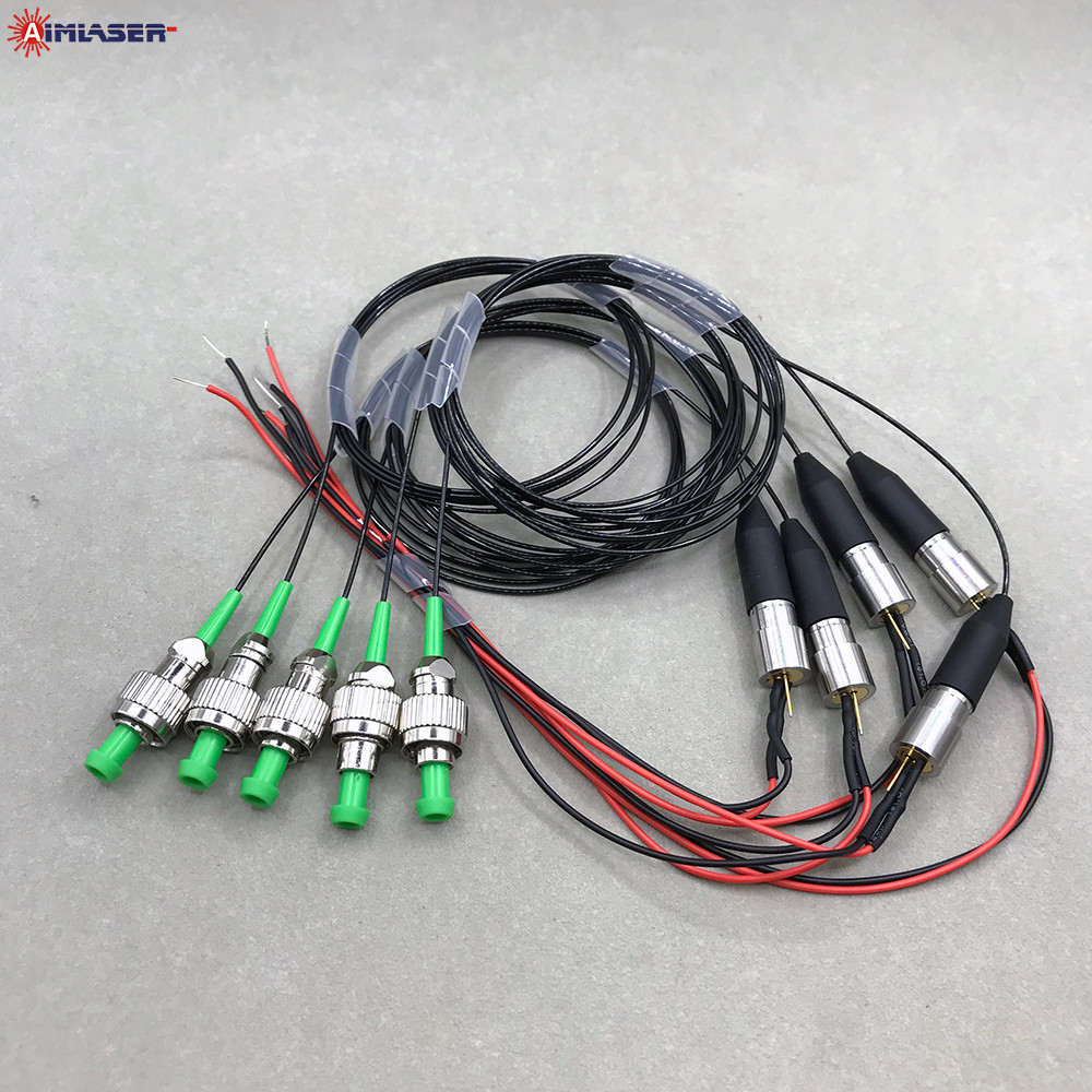 450nm 60mW Single Mode Fiber Coupled Pigtailed Laser Diode Module with LD Driver and PD Feedback
