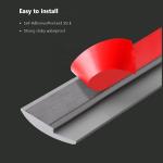 Flooring Accessories PVC Floor Transition Strips for Durable Rubber Carpet