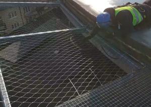 Wholesale Anti Alkali Architectural Wire Mesh With Stainless Steel Cable 2.0mm from china suppliers