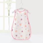 Natural Soft Cotton Muslin Sleeping Bag For Toddlers Size 75*64*32cm