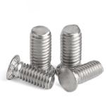 Wide Round 304 Stainless Steel Press Fit Studs M8 Stainless Steel Bolts Rohs 6