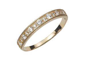 Wholesale Filigree Style Real Diamond Jewellery Ring Round Cut 2.5mm 1.3mm Size from china suppliers