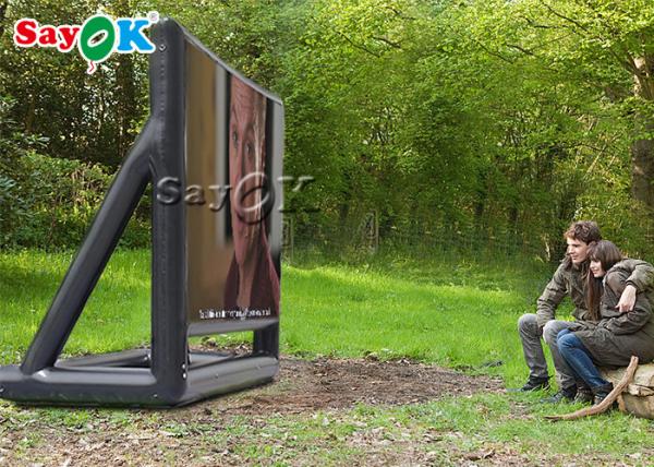 Inflatable Projection Screen 210D Oxford Cloth Inflatable Movie Screen For
