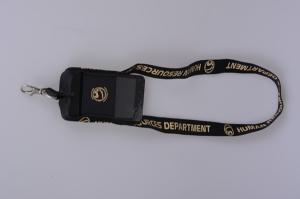 Wholesale Polyester neck lanyard with Spandex mobile phone holder, smart phone holder neck lanyards from china suppliers