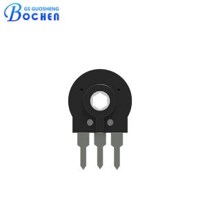 Wholesale PT10 10mm Horizontal Carbon Film Potentiometer Through Hole Cermet trimmer from china suppliers