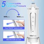 Multi Pik IPX7 Professional Portable Electric Dental Irrigator Oral 400ml Floss