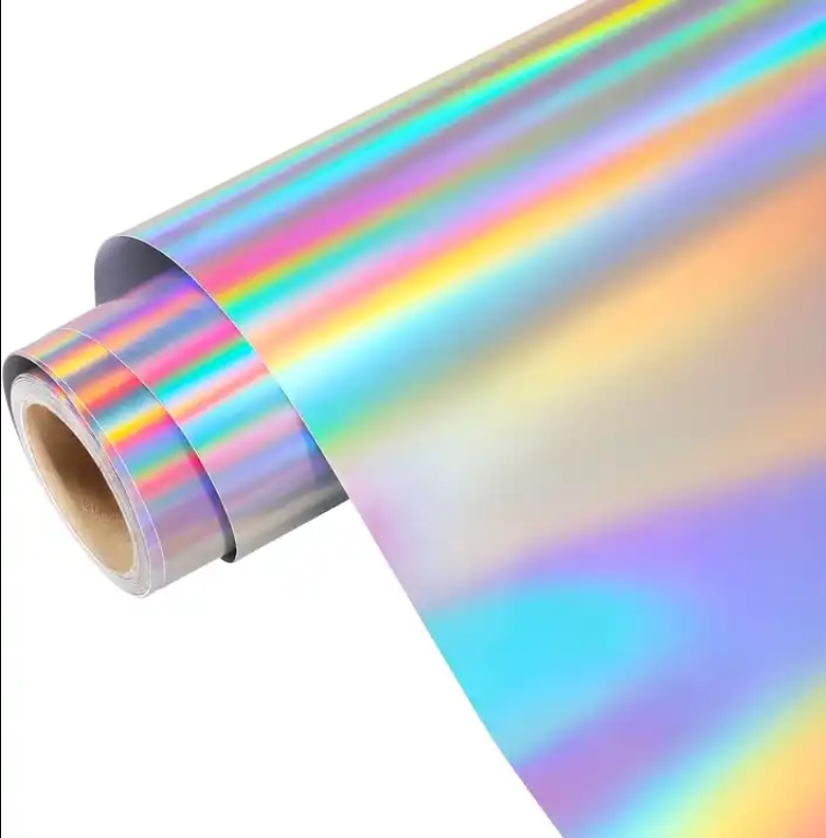 Business Shopping Pet Holographic Lamination Film with Multiple Extrusion Processing