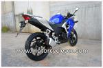 Water-cooled Blue Two Wheel Drag Racing Motorcycles Honda CBR250 Sports Car