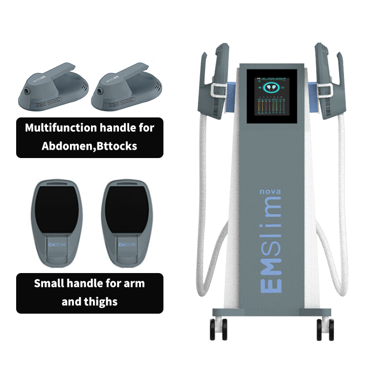 2/4 Handles Emslim Nova Machine Automatic Body Slimming Equipment 2800w
