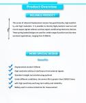 Industrial Grade UBRE-1Y Deformation Measurement LVDT for Aviation Automobile