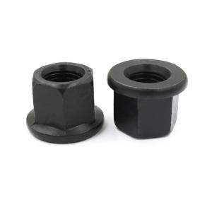 Wholesale ISO Standard High Flange Nut with Pad Plate Nut/Hexadecimal Flange Thickening Nut M10-M30 from china suppliers
