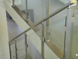 Wholesale Fixing Balustrade Steel And Glass Stair Railing No Welding Only Screws from china suppliers