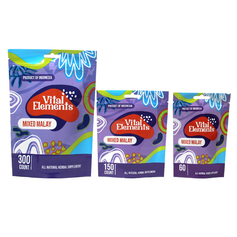 Customizable Glossy Mylar Weed Bags / Pouch Stand Up Moisture Proof