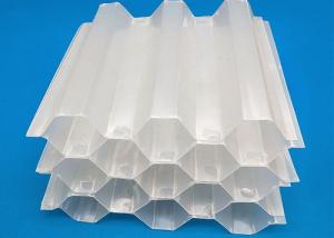 Wholesale White Hexagonal Honeycomb PVC Fills Plastic Filter Media For Water Treatment from china suppliers