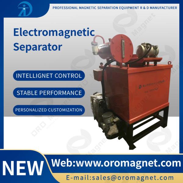 Electromagnetic Metal Separation Equipment Wet Magnetic Separator Non Ferrous