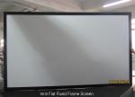 High Quality Picture 120 Inch 10 Feet Fixed Frame Projection Screen Wall Mount