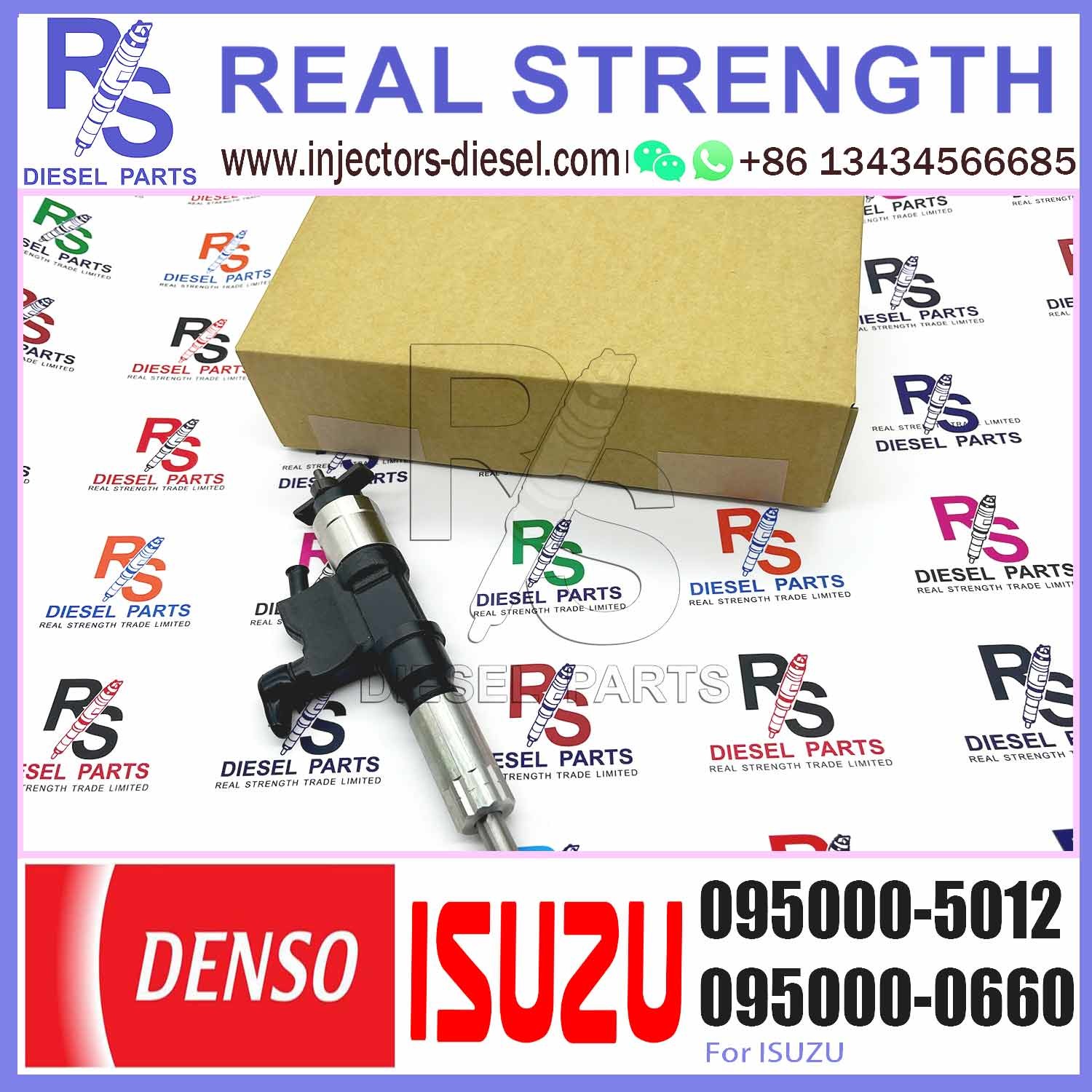 Common Rail Fuel Injector Assembly 095000-5013 095000-5012 For ISUZU 8-97306073-3 8-97306073-2